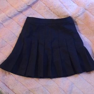American Apparel navy blue tennis skirt